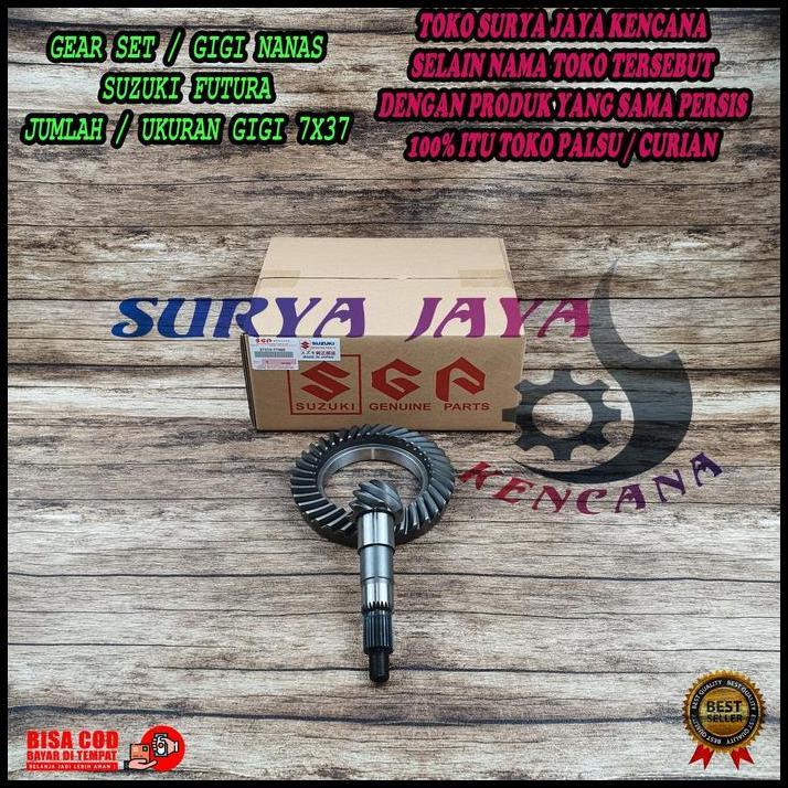 GRATIS ONGKIR GIGI GARDAN SET SUZUKI FUTURA 7X37 PART MOBIL 