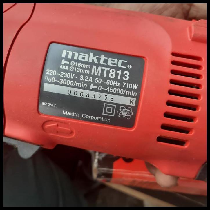 TERBARU HAMMER DRILL MAKTEC MT813 16MM MT 813 MAKITA BOR BETON TEMBOK 