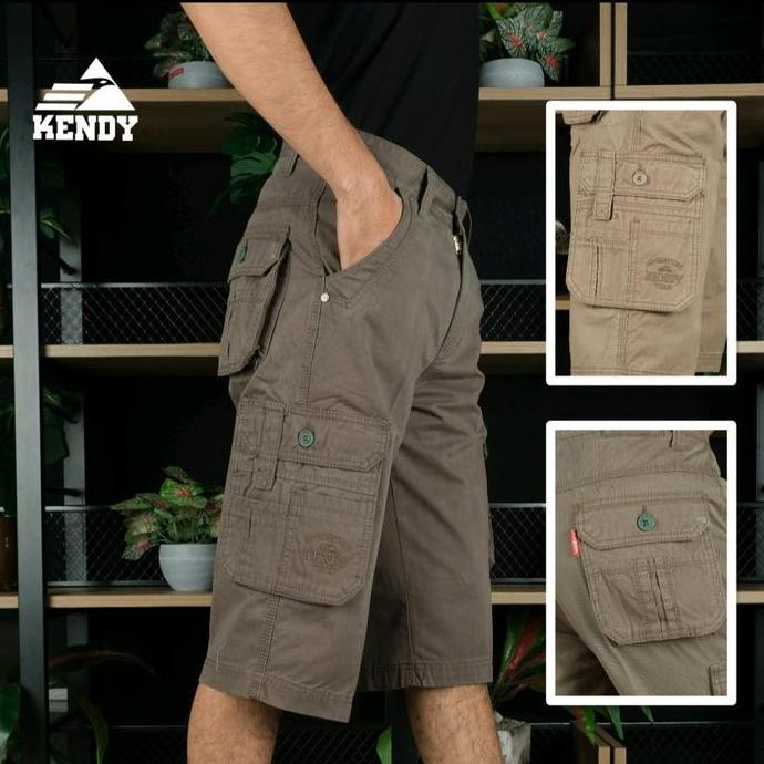 Pilihan Teratas- Celana Cargo Kendy Pendek Original Premium | Celana Kendy Cargo Pendek