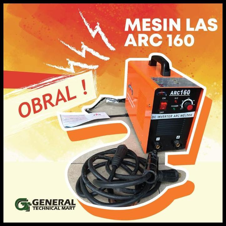 TERLARIS DAESUNG MMA ARC 160 MESIN TRAVO LAS INVERTER ARC160 KOREA 
