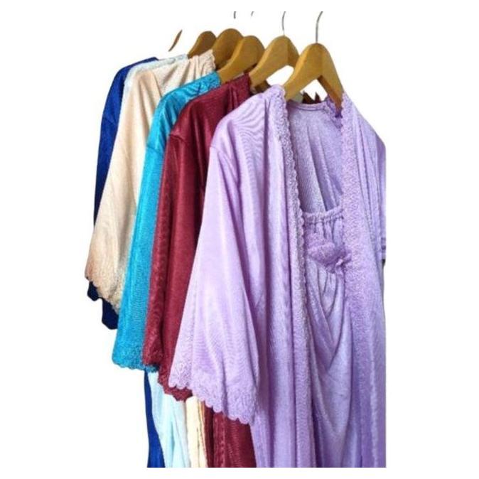 Fwbgy- Dress Kimono 2In1 Jumbo Satin