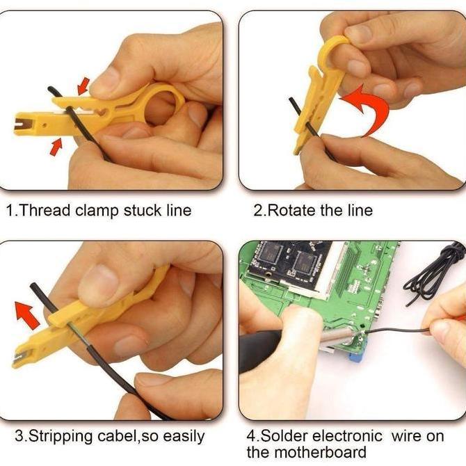 Weldeflow- Paket Solder Lengkap 60 Watt Dan Aksessoris Cepat Panas Suhu Bisa Diatur Solder Listrik 1