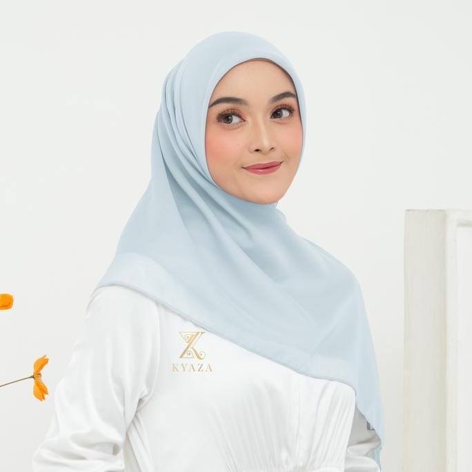 Newrilis- Kyaza - Hijab Segiempat  Baby Paris Original Japan, Baby Paris, Plain Paris