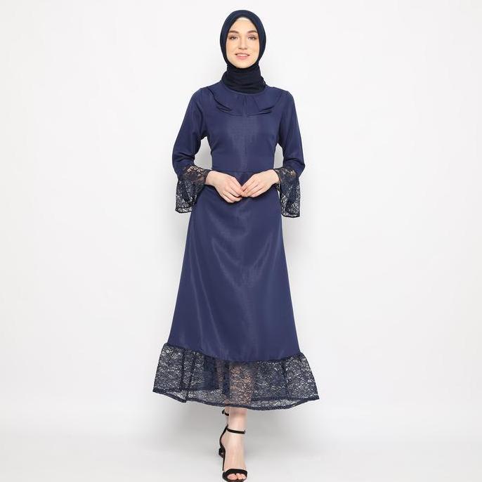 FAME - Gamis Wanita Biru Benhur - 9911081 (TERBAIK) (TERBARU) (TERMURAH)