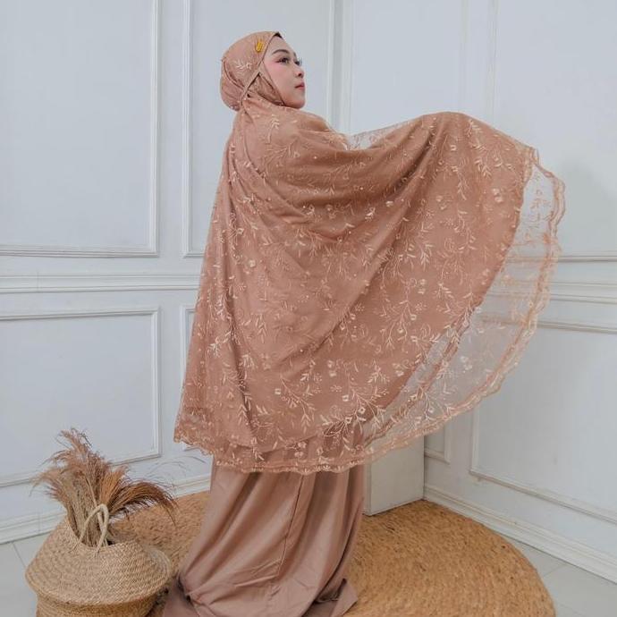 BEST SELLER MUKENA BRUKAT FULL - MUKENA JUMBO-MUKENA  DEWASA TERBESTSELLER 2IN1MUKENA -DEWASA DAYLI 