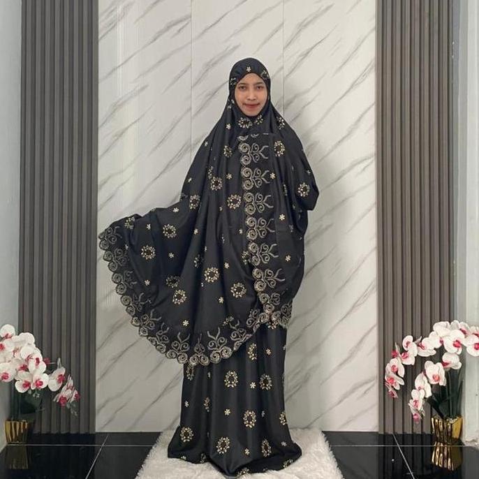 DISKON MUKENA DEWASA KATUN MICRO RENDA BORDOR ASOKA MOITF PREMIUM || BUNGA MEWAH CANTIK