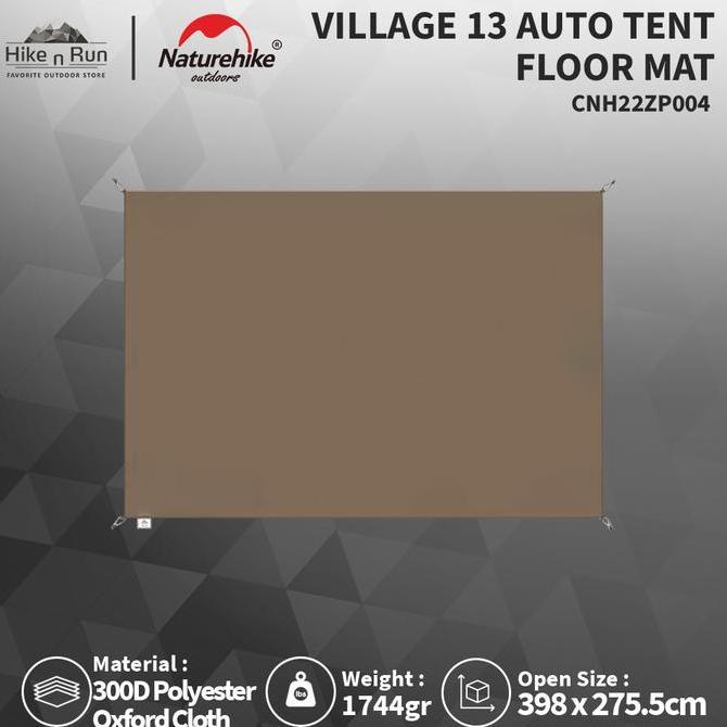 Thebest- Alas Tenda Glamping Naturehike CNH22ZP004 Village 13 Tent Floor Mat