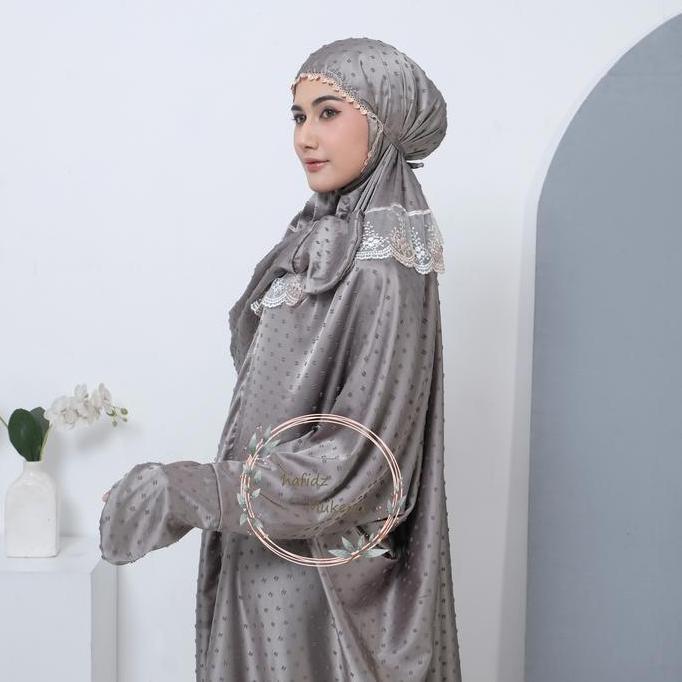 FREE ONGKIR MUKENA LANGSUNGAN DEWASA TERUSAN LAJURAN SANTRI TERBARU 2025 SUTRA ARMANNY SILK URAGIRI 