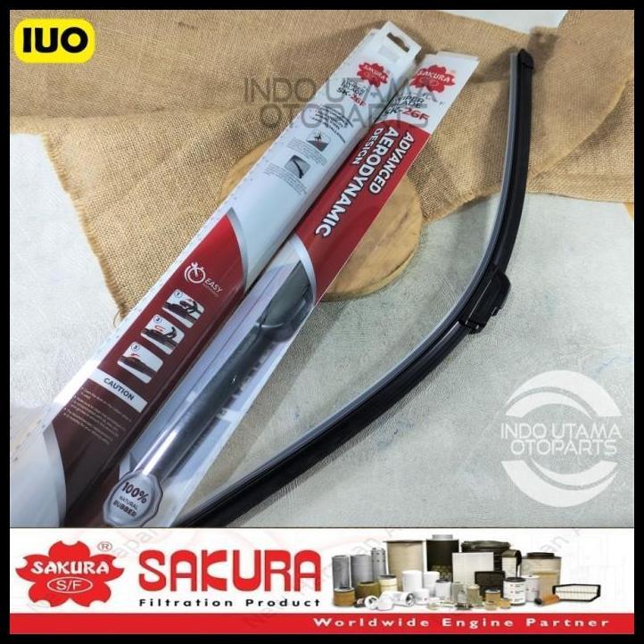 TERBARU WIPER FRAMELESS TOYOTA ETIOS VALCO KARET KACA MOBIL SAKURA