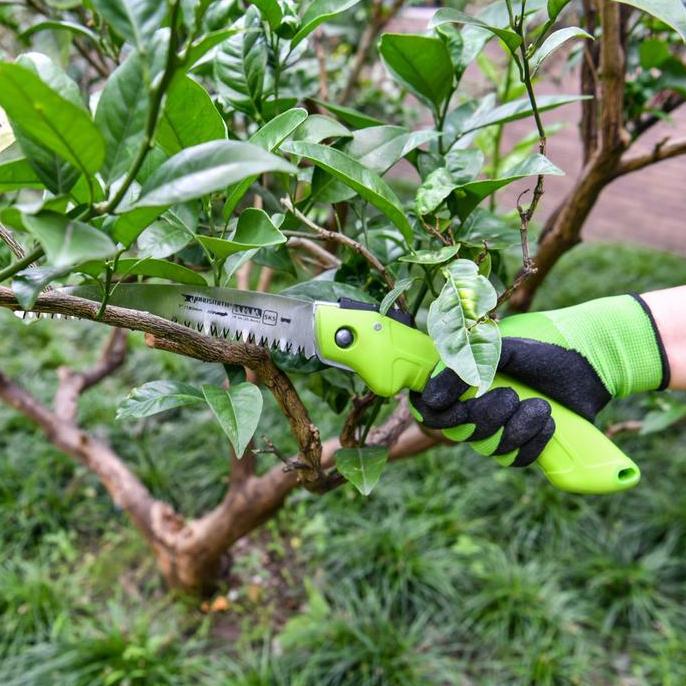 YARDSMITH 17.8 CM PISAU TAMAN LIPAT - HIJAU (TERBAIK) (TERBARU) (TERMURAH)