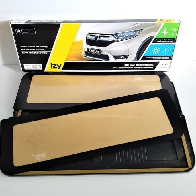 dudukan/tatakan plat nomor acrylic izy mobil agya/ayla