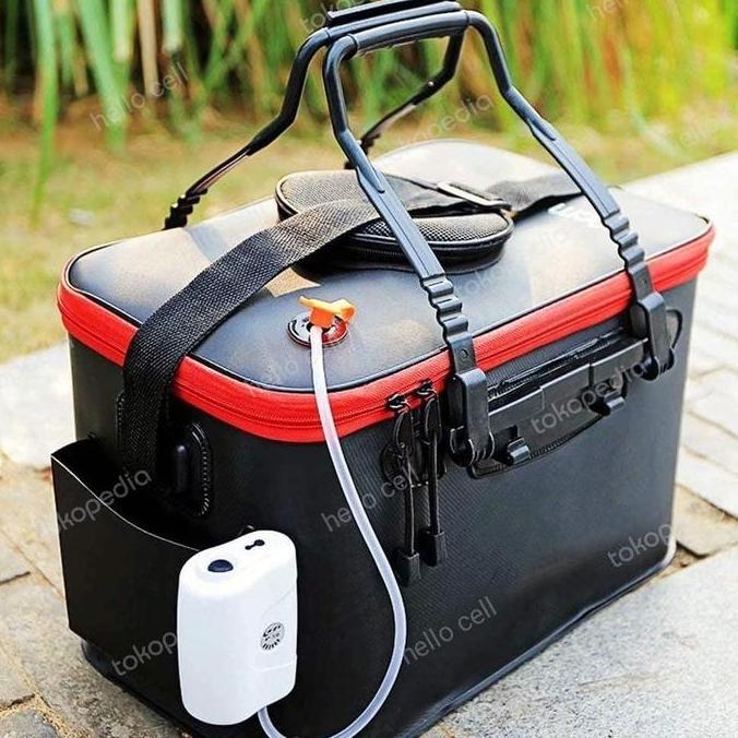 Thebest- Tas Pancing Tempat Untuk Udang / Ikan Hidup
