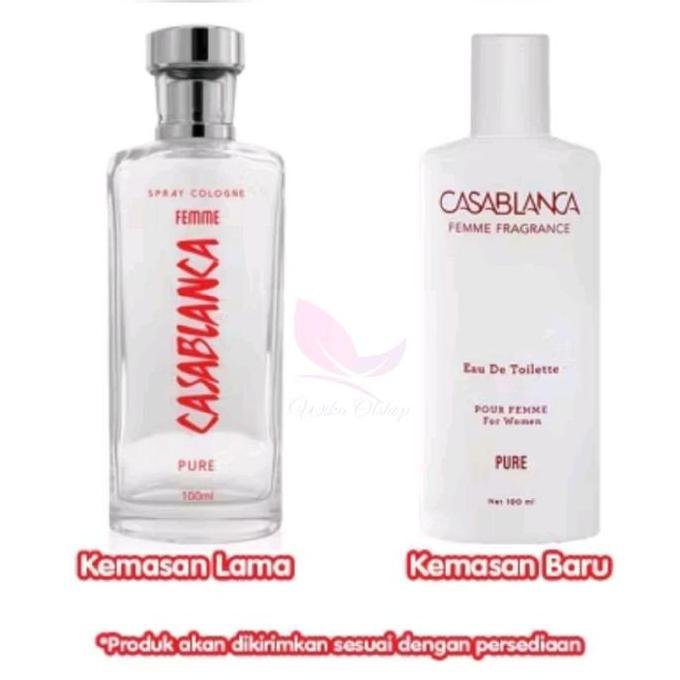 Aroma- Casablanca Spray Cologne Femme Pure / Parfum 100Ml (Packing Kardus)