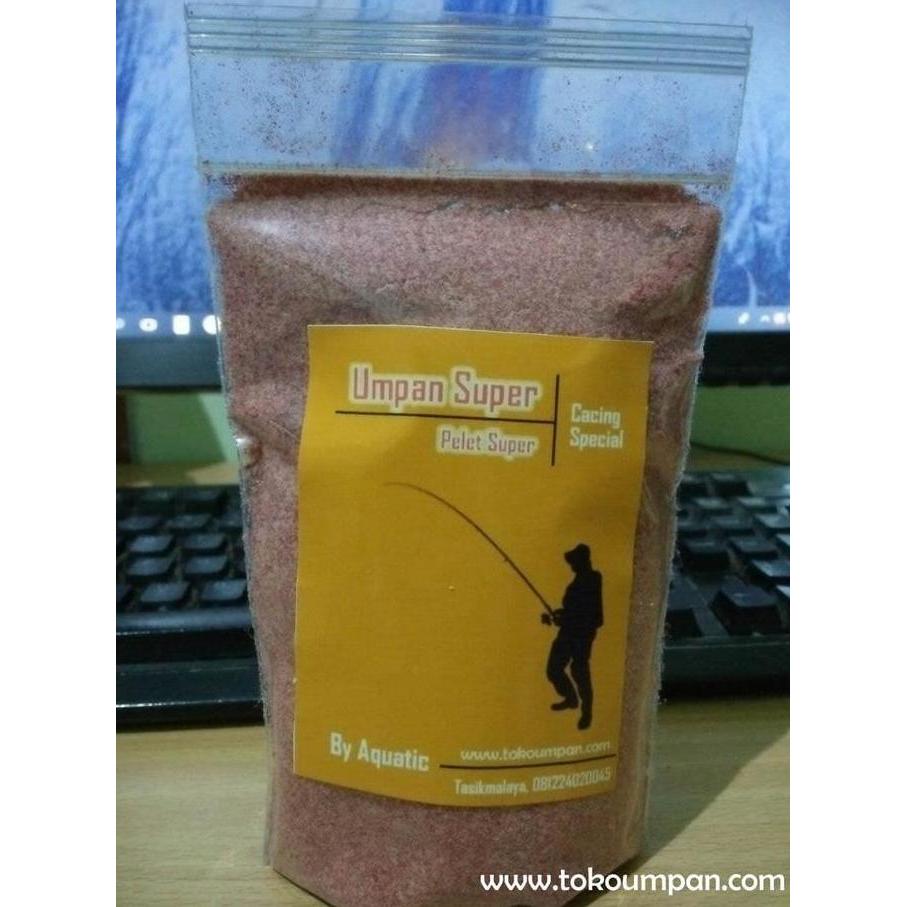 New- Pelet Cacing Special Untuk Ikan Mas, Lele, Nila