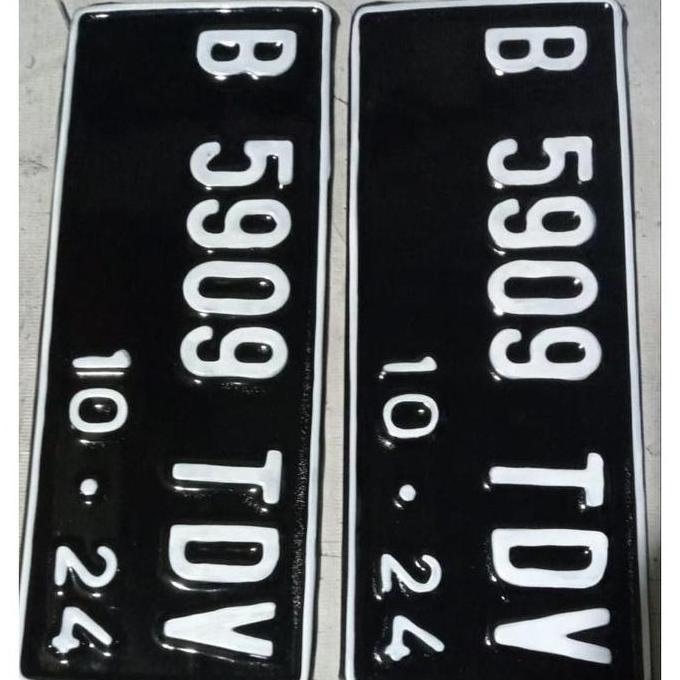 PLAT NOMOR MOTOR STANDAR ( COSTUM )