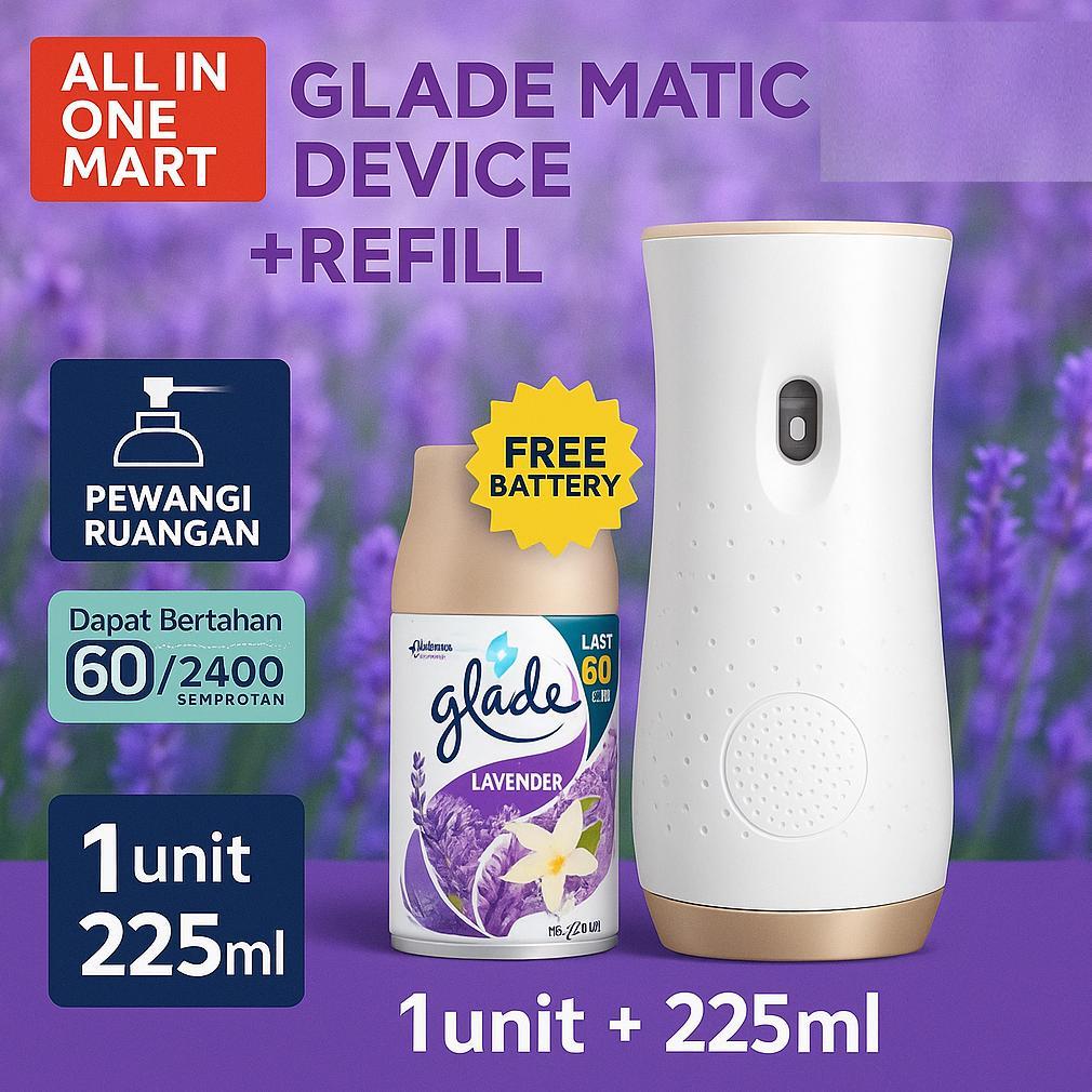 Glade Matic Device + Refill Lavender & Vanilla - Matic+Device