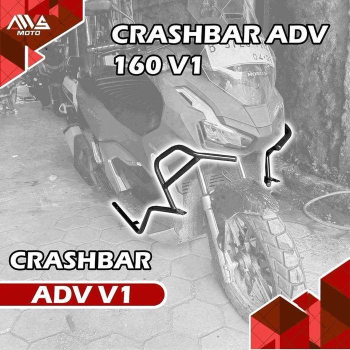 Crashbar Adv 160 Roadsync Dan Adv 160 Full Merk Aws Moto Protector Tubular Original Dan Terpercaya