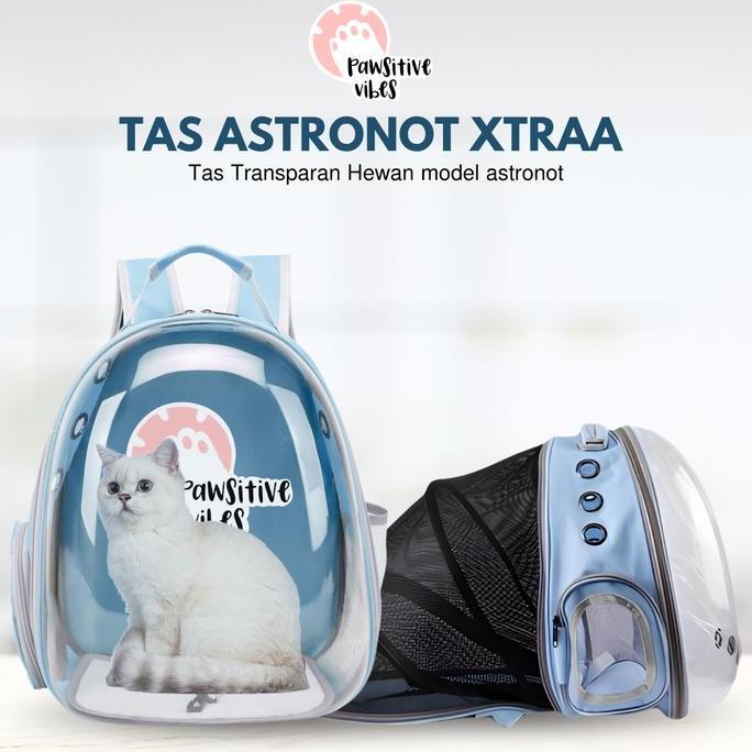 Tas Astronot XTRA Jaring |Tas Astronot Kucing Anjing | Pet Cargo Murah