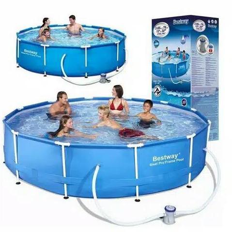 Kolam Bestway Portable Besar - Kolam Renang Tanpa Pompa 56408