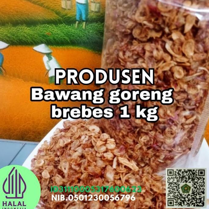 bawang goreng brebes 1 kg