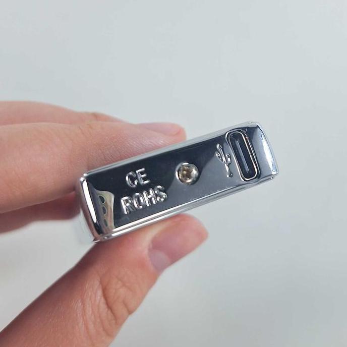 korek api elektrik usb cas unik double pulse plasma lighter keren [terbaik]