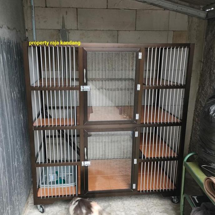 kandang kucing besar tingkat