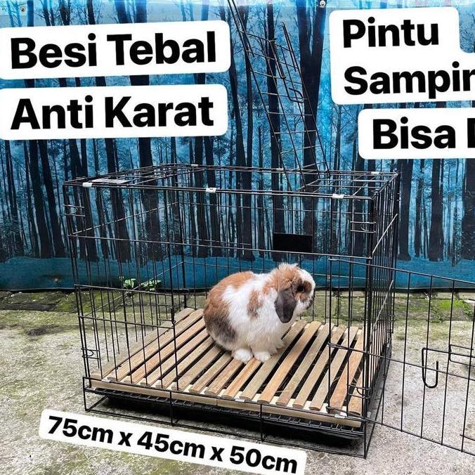 Kandang 75cm besar Kandang Hewan Kandang Kucing Kandang Kelinci Ukuran Besar