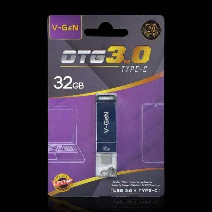 flashdisk 32gb + otg type c vgen / flashdisk + otg type c 32gb vgen / flashdisk v-gen 32gb + otg typ