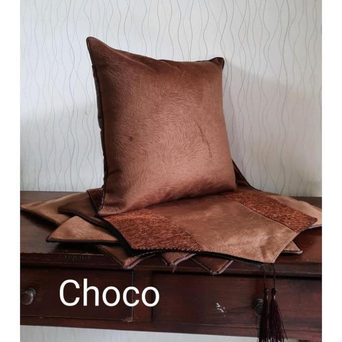 Sarung Bantal Kursi Polos Elegant