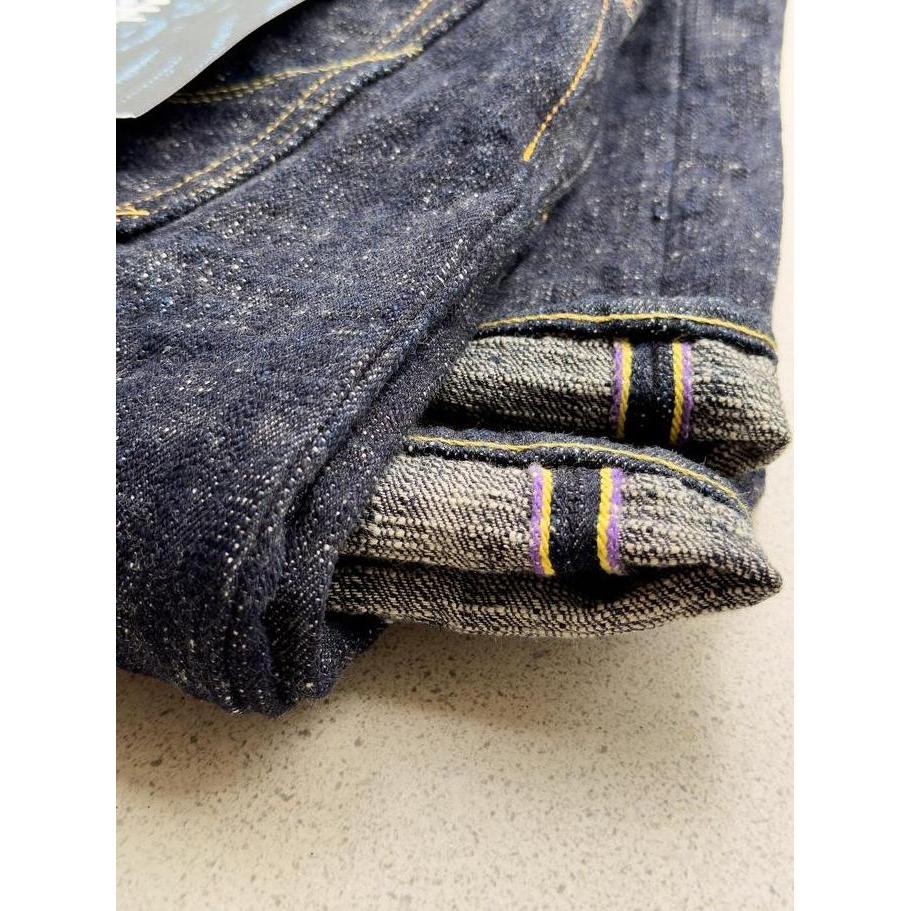 ONI Denim ONI 622 "KASURI" 17oz Slub Selvage Denim Relax Tapered Jeans murah