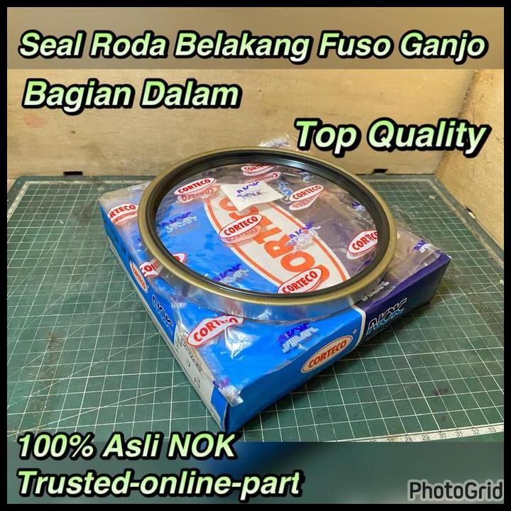 TERLARIS SEAL RODA BELAKANG FUSO GANJO 4X2 / 6X4 100% ASLI NOK 