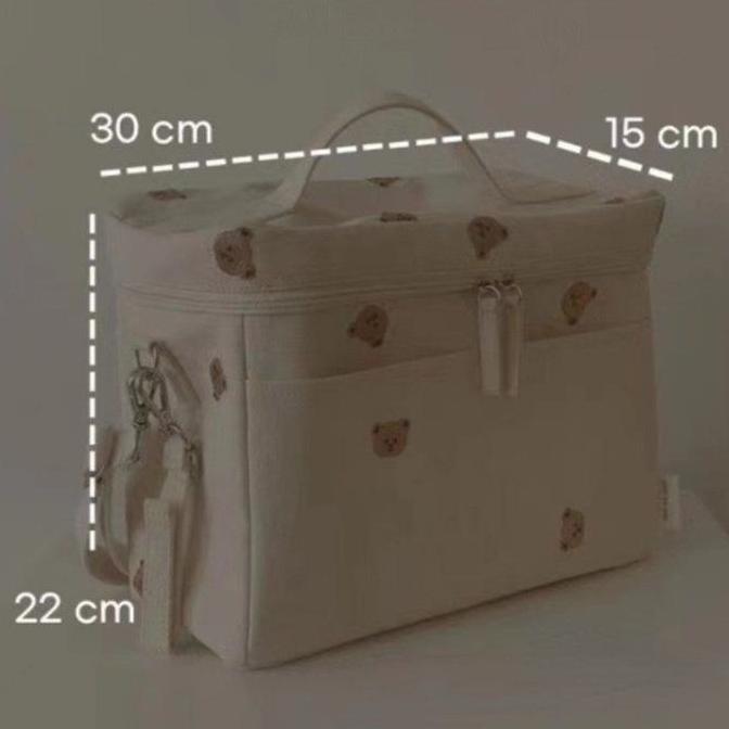 Tas Thermal Bayi Multifungsi + Tali Tas Bayi Tas Asi Tas Ransel Bayi