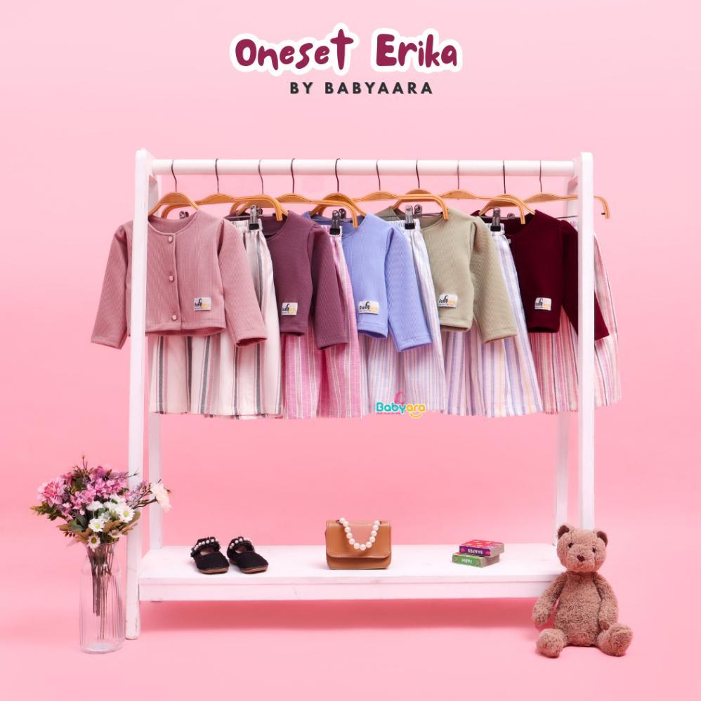 Saless Erika Oneset/Pakaian Fashion Anak Perempuan/Setelan Stelan Anak Perempuan/Cardigan Kardigan A