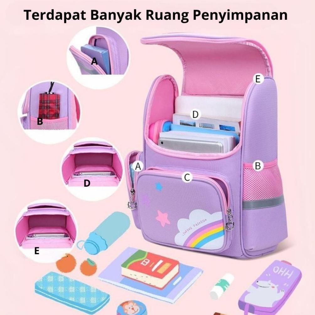 Viral  Bk144 - Tas Sekolah Tas Ransel Anak Perempuan Tas Sekolah Anak Perempuan Tas Sekolah Wanita T