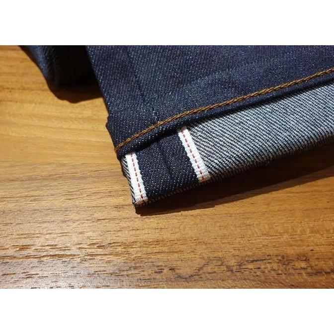 Naked & Famous Denim - Weird Guy Nightshade Stretch Selvedge Denim murah