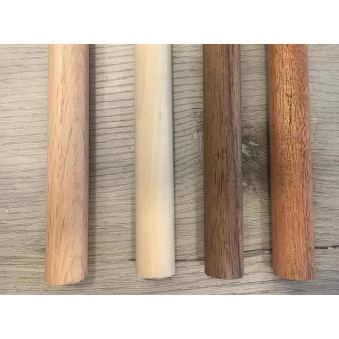 Batang Gorden Customs Kayu Gordyn Stik Bulat Hordeng Tongkat Gordeng