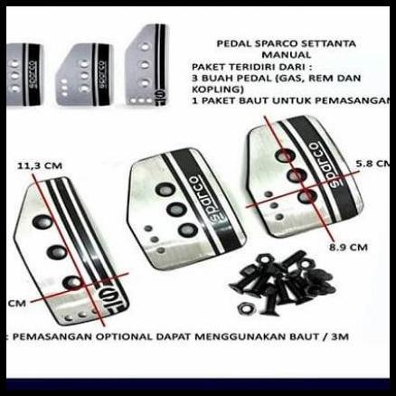 HOT DEAL PEDAL GAS RACING SETTANTA METRIC/MANUAL MOBIL ALL NEW JAZZ 