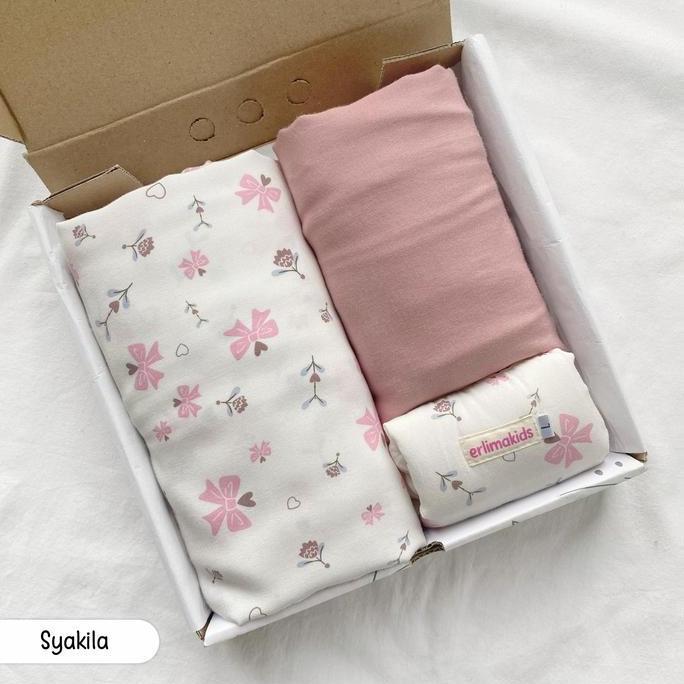 Grosir Erlimakids Hampers Ulang Tahun Gift Mukenah Anak Muslim Cewek Umur 4 - 13 Tahun Cocok Untuk K