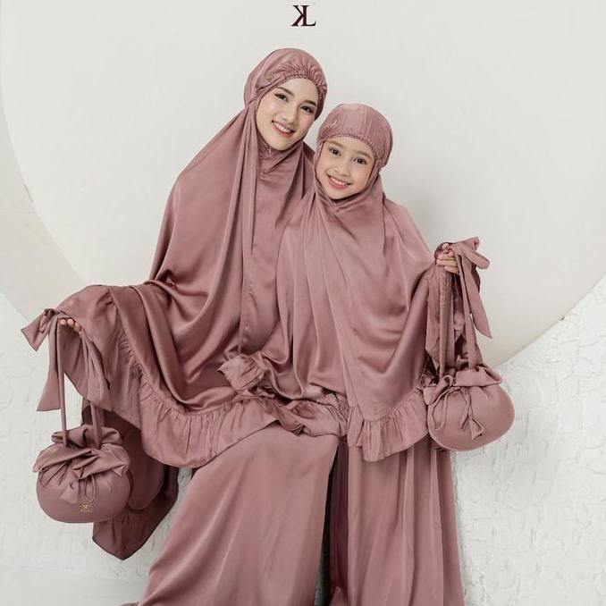 Sale Ameena Prayer Set | Mukena Couple Mom And Kids  | Packaging With Box