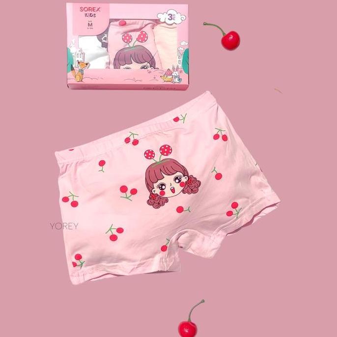 CELANA DALAM ANAK PEREMPUAN SOREX CD SOREX KIDS GIRL CD CELANA DALAM BOXER ANAK PEREMPUAN Fashion