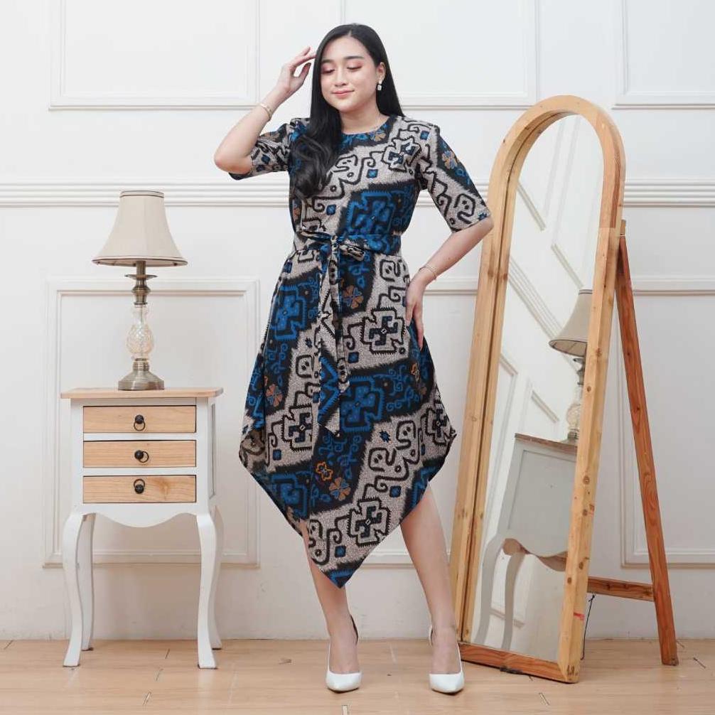 Baju Couple Keluarga Songket VIOLA Biru Baju Natal Couple Keluarga Baju Lebaran Couple Keluarga Terb