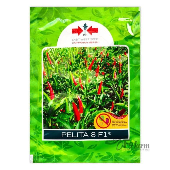 Benih Bibit Cabe Rawit Pelita 8 F1 Cabai 2250 biji Panah Merah