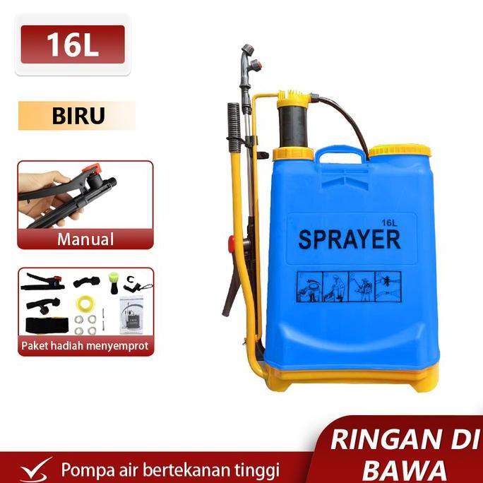 Yolk Sprayer Manual 16Liter 18Liter Taking Semprotan Manual Knapsack Sprayer Alat Semprot Tanaman Pe