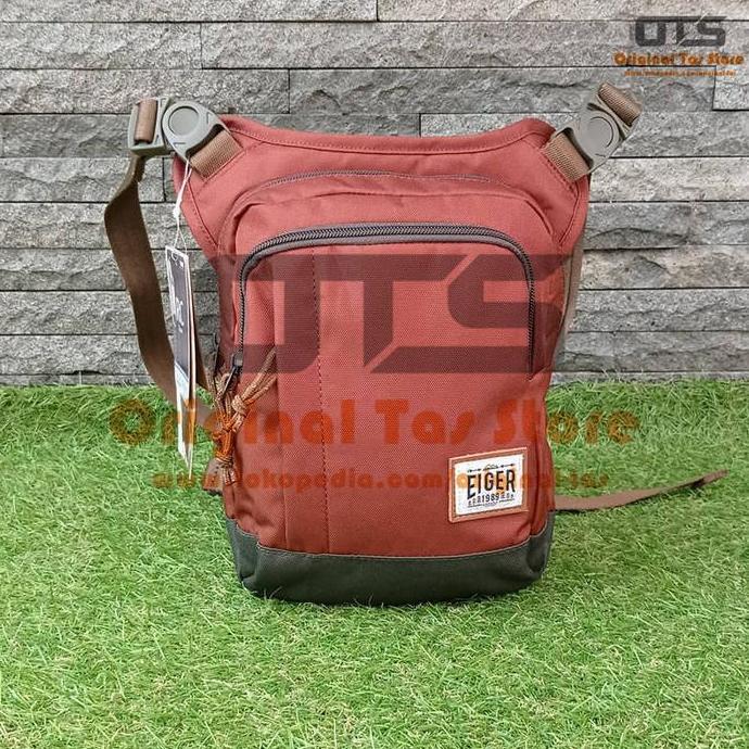 Tas Selempang Paha Eiger Roadtrip Legpack 3L Travel Pouch 910006680 Terracotta Original