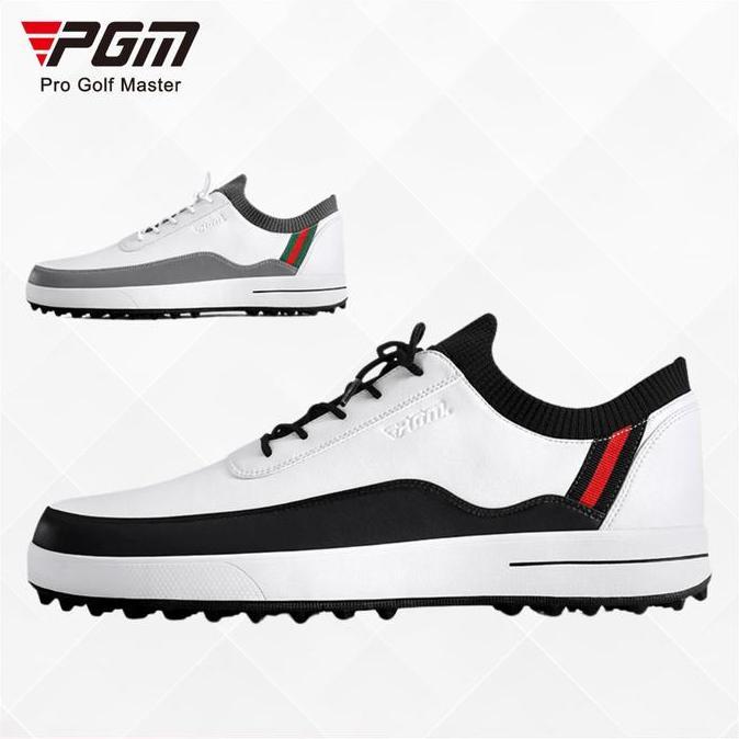 PGM Golf Shoes Pria Spikeless Waterproof Sepatu Golf Pria Anti Air Anti Slip