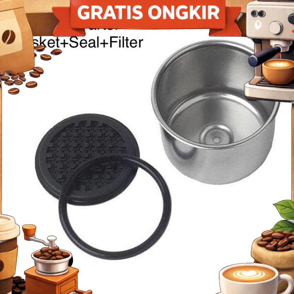 Sparepart Staresso Staresso Basket+Seal+Filter