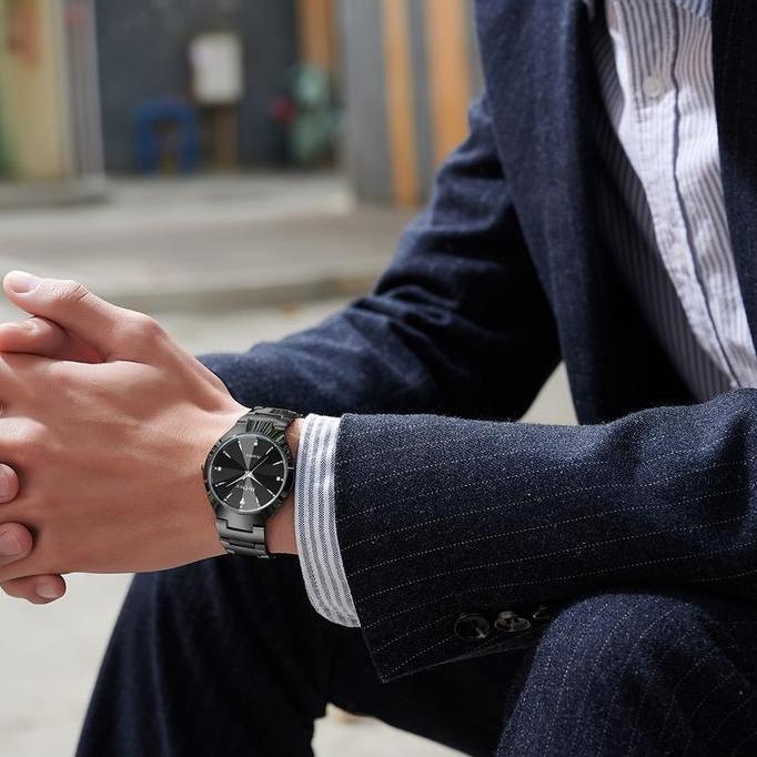 DISKON BIDEN JAM TANGAN PRIA BIDEN BISNIS MEWAH OTOMATIS DATE ANTI AIR KUARSA JAM TANGAN COWOK