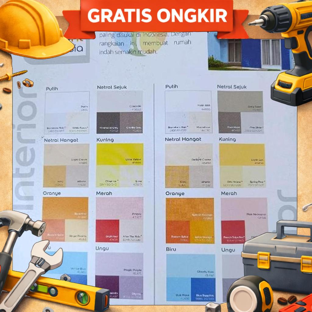 Dulux Catylac Interior Kemasan 5 Kg Dan 25 Kg Base A Chrysan White Ccat Dinding Interior Dulux