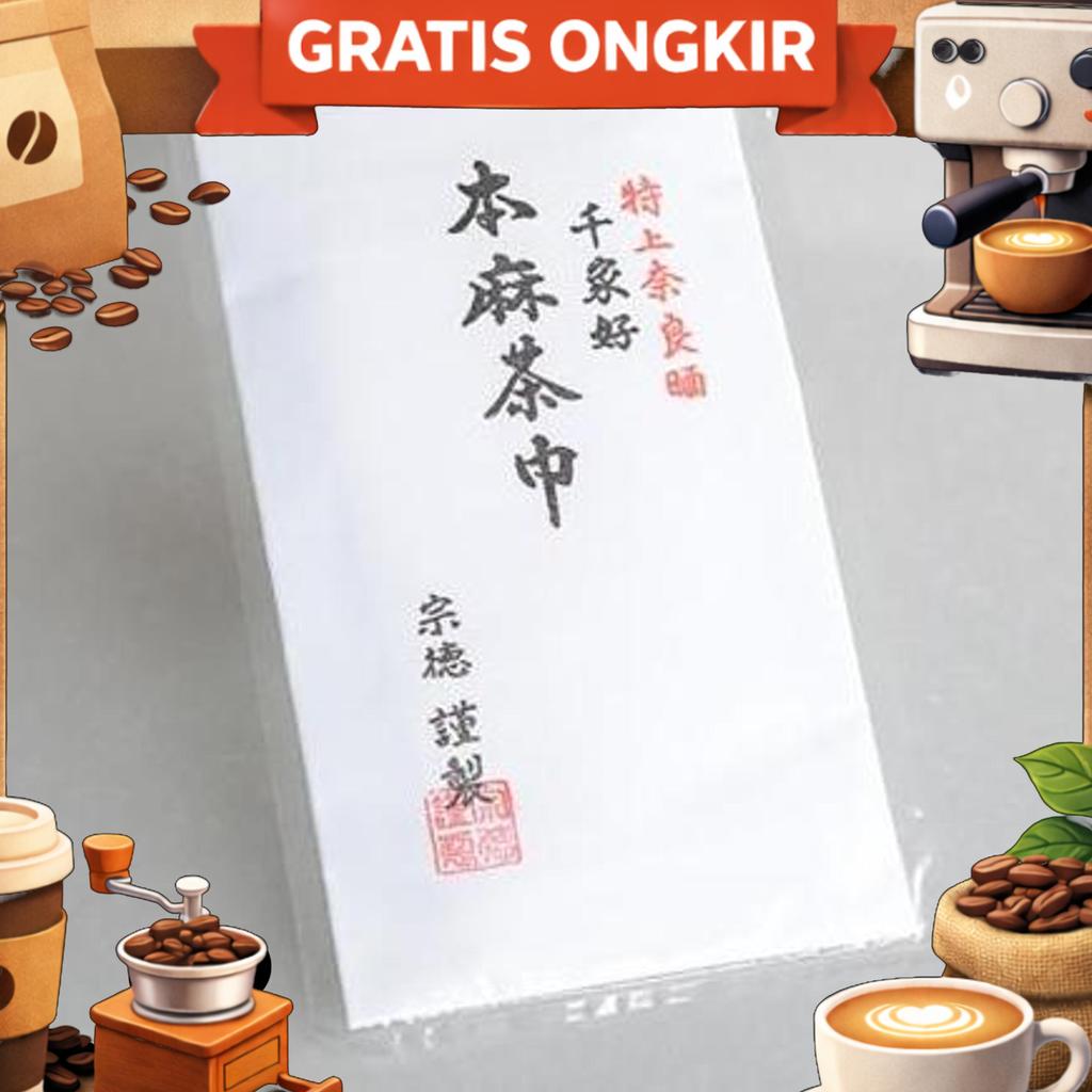 Tea Towel - Hon Asa Chakin - Made In Japan