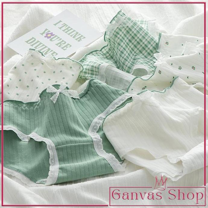 CD Wanita Katun Motif Lucu